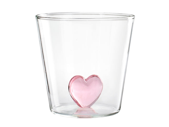 Verre artisanal 3D – Tasse transparente avec figurines