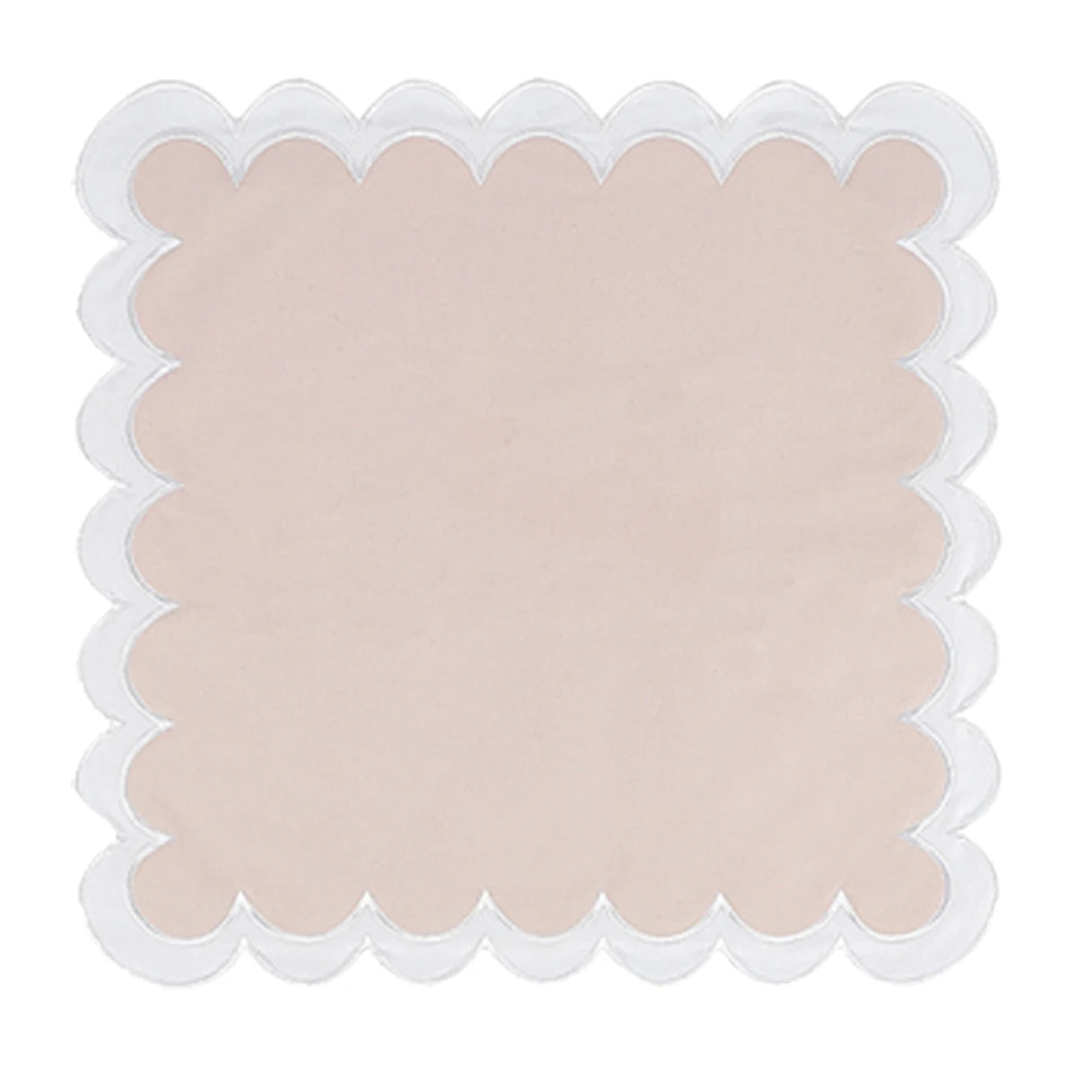 Set de table brodé en coton-lin