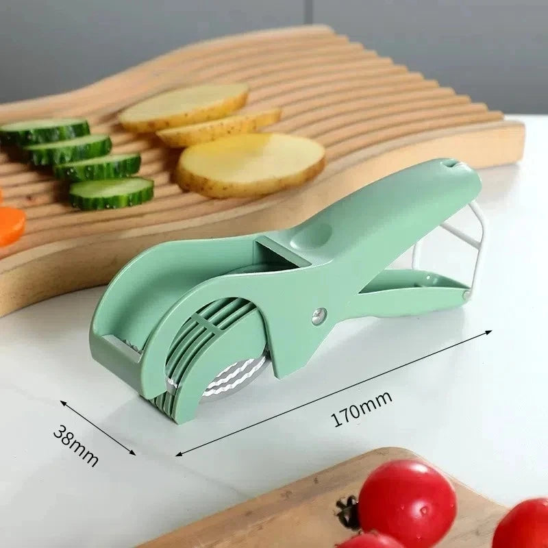 Coupe-légumes en inox – mandoline pratique & polyvalente