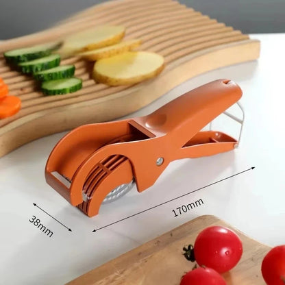 Coupe-légumes en inox – mandoline pratique & polyvalente
